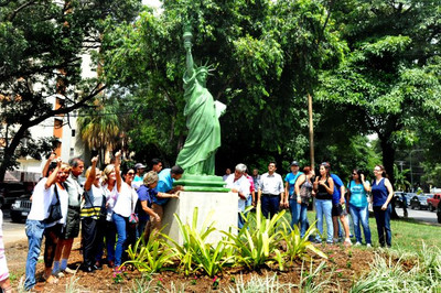 #Cultura #General La Estatua de la Libertad de Carabobo