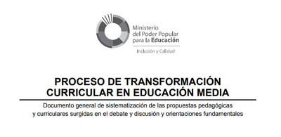 Areas de formacion en educacion media general 2017-2018