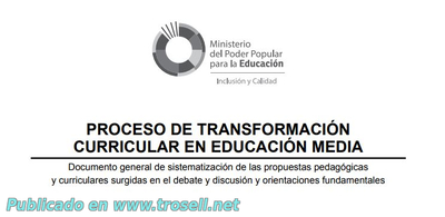 Plan de Estudios Educación Media General y Conversión de Calificaciones