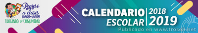 CALENDARIO ESCOLAR OFICIAL  2018-2019