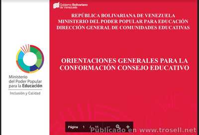 ORIENTACIÓN N°11 CONFORMACIÓN DE LOS CONSEJOS EDUCATIVOS