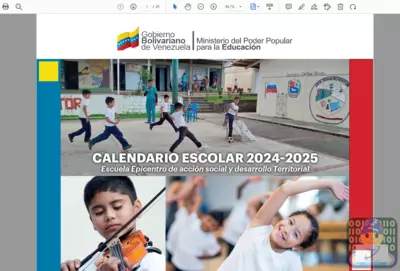 CALENDARIO ESCOLAR 2024-2025