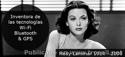 Hedy Lamarr... Actriz, Ingeniera e Inventora del Wifi