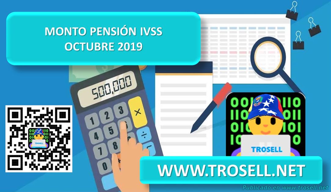 MONTO PENSION OCTUBRE 2019