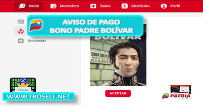 Bono 24 de Julio Padre Bolívar ✅