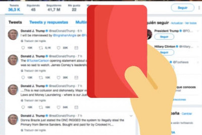 Sancionan a Donal Trump en Redes Sociales