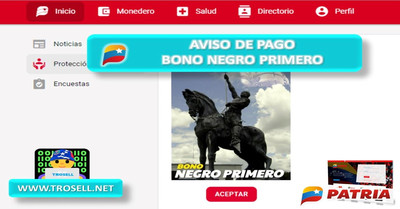 Inicia asignación del Bono Negro Primero