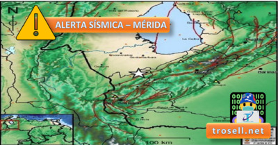 Alerta Sísmica: Temblor de magnitud 3.7 en Merida