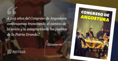 Continúa entrega del Bono Congreso de Angostura