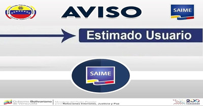 SAIME reactivará portal de Pasaporte