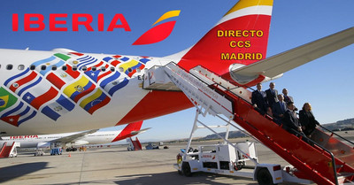 Iberia habilitará ruta CCS-MAD