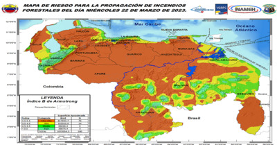 Reporte del clima para el 22 de marzo de 2023