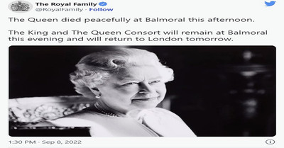 Murió la Reina de Inglaterra a sus 96 años