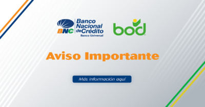 AVISO PENSIONADOS Y CLIENTES BOD