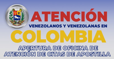 Venezolanos podrán apostillar en Colombia