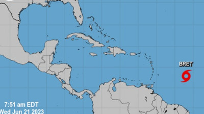 Tormenta Bret pasara por Venezuela