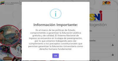 Los resultados del Sistema Nacional de Ingresos se publicarán este jueves