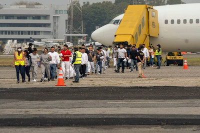 EEUU iniciará vuelos de deportacion esta semana