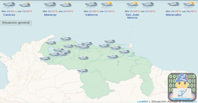 🌧 Boletín meteorológico