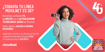 ¡Cambia tu chip Movilnet Gratis!