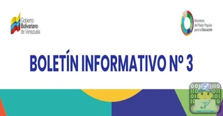 Boletin 3 MPPE: Congreso Estudiantil y Asamblea de Familias para la Democracia