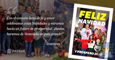 Feliz Navidad y Próspero 2025