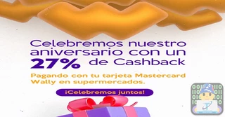 Cashback Wally Octubre 2024