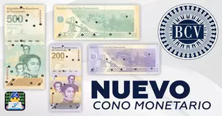 BCV: Nuevos billetes de Bs. 200 y Bs. 500 en circulación