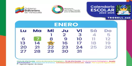 El MPPE Anuncia el Reinicio de Clases el 7 de Ener...