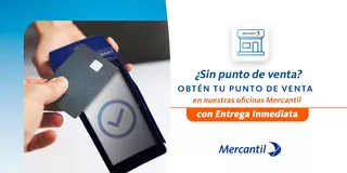 Obten tu punto de Venta Mercantil