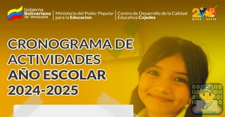 Inicio del Año Escolar 2024-2025 en Venezuela: Cronograma de Actividades Claves