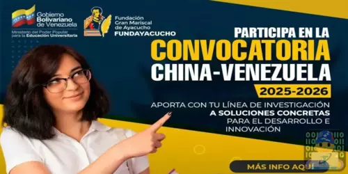 Becas Fundayacucho China - Venezuela 2025