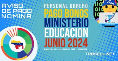 MPPE Realiza Pagos de Beneficios y Bonificaciones para el Personal Obrero