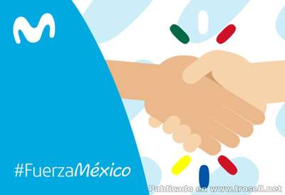 #Solidaridad #FuerzaMexico Movistar permite mandar gratis mensajes de texto a México