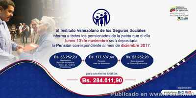 AvisoOFICIAL #PENSIONADOS COBRARAN ESTE #LUNES #13Nov