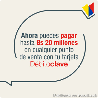 Banco de Venezuela aumenta límite de operaciones por Punto de Venta