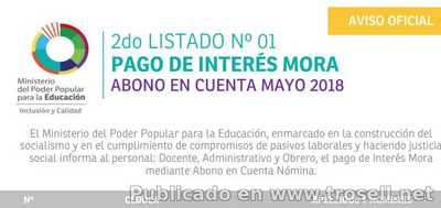 INTERESES DE MORA PRESTACIONES SOCIALES MINISTERIO EDUCACIÓN No. 02