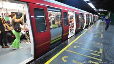 Explotaron los frenos del Metro de Caracas + Video