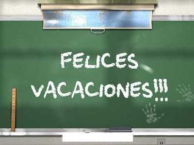 ¡Felices Vacaciones! Bienvenido AGOSTO!