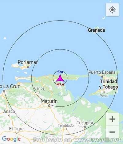 #AlertaSismica FUNVISIS confirma temblor en Sucre - Venezuela ✅