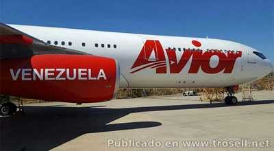 Avior Airlines amplia rutas Internacionales directo a Venezuela