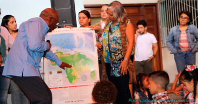 Ministerio de Educación actualiza material Cartográficos de 15 Escuelas (CRA) en Miranda