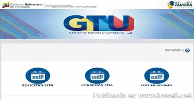 CITA GTU Paso a paso 2024