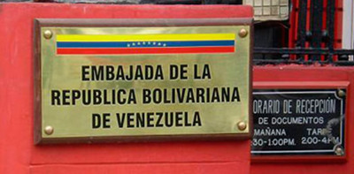 Embajadas y Consulados de Venezuela en Europa.