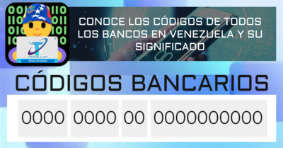 ¿Que banco es? Lista de códigos bancarios de Venezuela